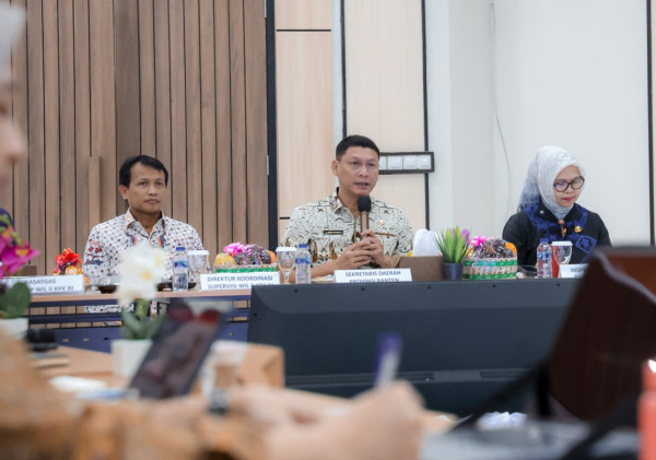 Pemprov Banten dan KPK Gelar Rakor Pengelolaan Pajak Daerah untuk Tingkatkan Pendapatan