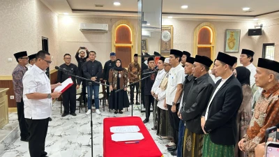 Wali Kota Serang Lantik Satgas Kota Serang Mengaji