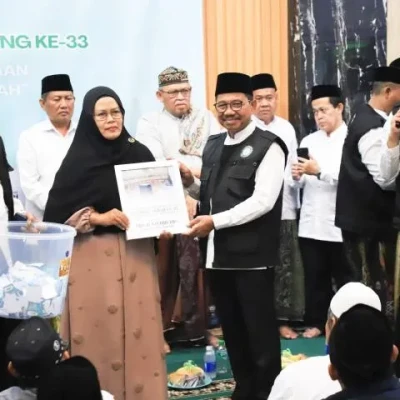 Suasana Haru di Subuh Keliling Akbar ke-III, Jamaah Diberi Hadiah Umrah Gratis