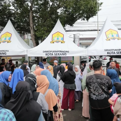 Pemkot Serang Gelar Pasar Murah Bersubsidi Jelang Ramadhan