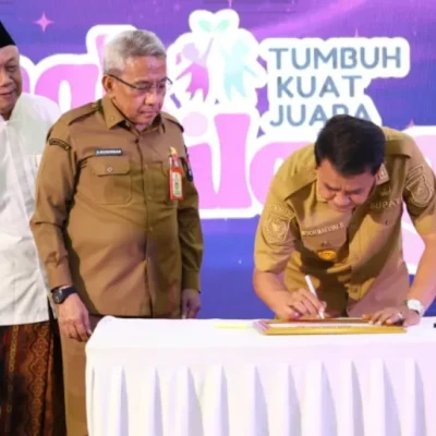 Bupati Tangerang Luncurkan Brand "Anak Gemilang Tumbuh Kuat Juara