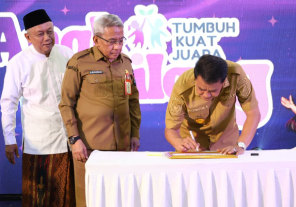 Bupati Tangerang Luncurkan Brand "Anak Gemilang Tumbuh Kuat Juara