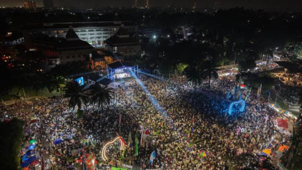 Ribuan Jamaah Padati Tangerang Bershalawat, Doakan Kota Tangerang Maju dan Berkah