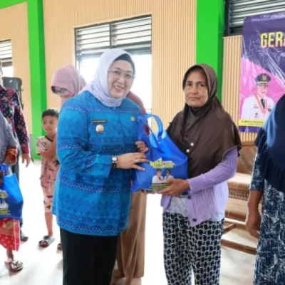 Wabup Tangerang Monitoring Gerakan Pangan Murah di Sukamulya
