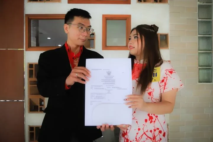 Tangerang Ngebesan, Owen dan Mishel Rasakan Kebahagiaan Pernikahan Kedua Kalinya