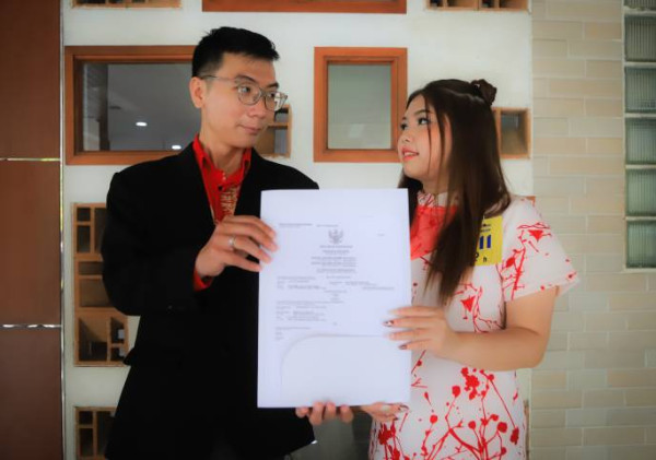 Tangerang Ngebesan, Owen dan Mishel Rasakan Kebahagiaan Pernikahan Kedua Kalinya