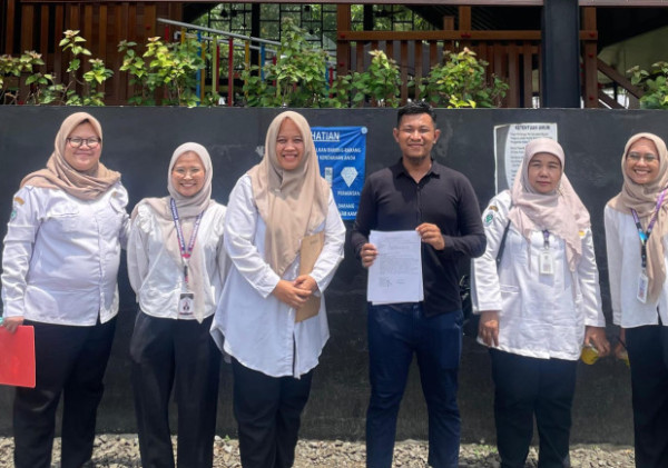 UPTD Puskesmas Pagedangan Lakukan Inspeksi Kesehatan Lingkungan di The Nice Playland