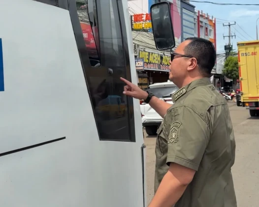 Pemkot Serang Larang Angkutan Umum Berhenti Sembarangan