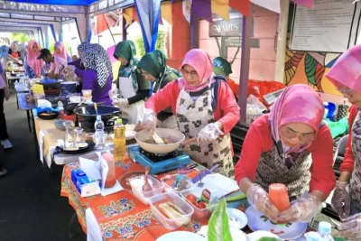 Lomba Memasak Nasi Goreng Semarakkan HUT ke-33 Kota Tangerang di Tanah Tinggi