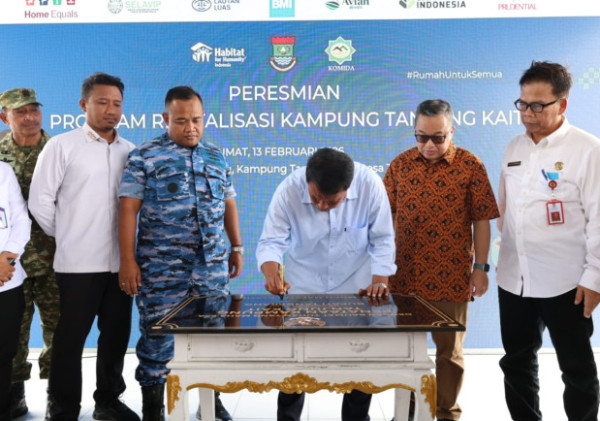 Bupati Tangerang Resmikan 110 Unit Rumah Layak Huni bagi Nelayan