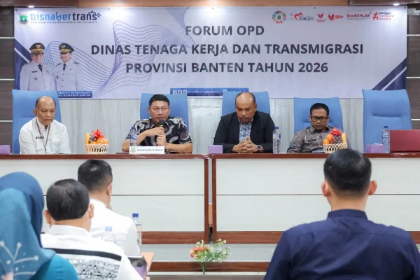 Sekda Banten Tekankan Peningkatan Serapan Tenaga Kerja Terlatih dan Perlindungan Tenaga Kerja
