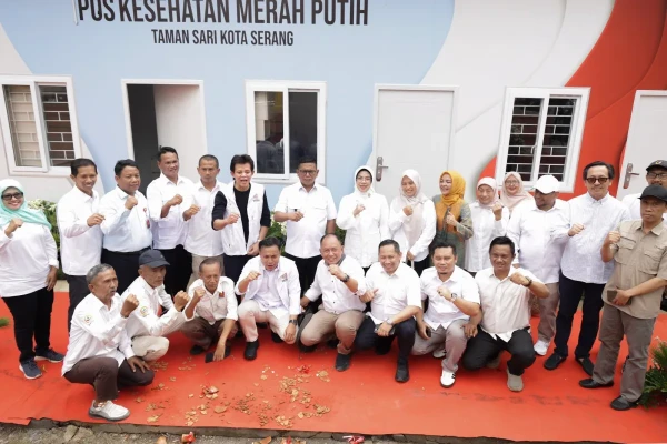 Gubernur Banten Resmikan Pos Kesehatan Merah Putih, Akses Kesehatan Lebih Dekat dengan Masyarakat