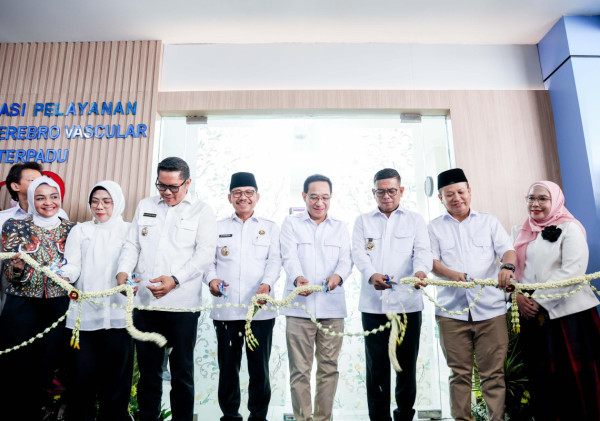 Gubernur Banten Resmikan Layanan Kesehatan Kardiocerebrovaskuler Terpadu di RSUD Kota Tangerang