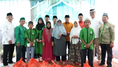 Bupati Tangerang Hadiri Acara Menyambut Bulan Suci Ramadan bersama Anak Yatim dan Dhuafa