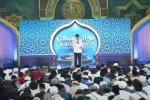 Ribuan Jemaah Padati Masjid Raya Al-A'zhom untuk Cahaya Hati Cahaya Indonesia