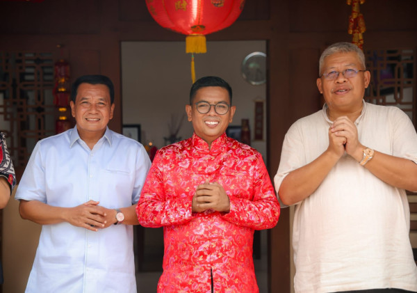 Gubernur Banten Hadiri Perayaan Imlek, Tekankan Pentingnya Kerukunan Antarumat Beragama