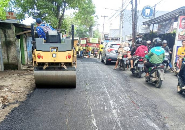Pemkot Tangerang Perbaiki Jalan Iskandar Muda Neglasari