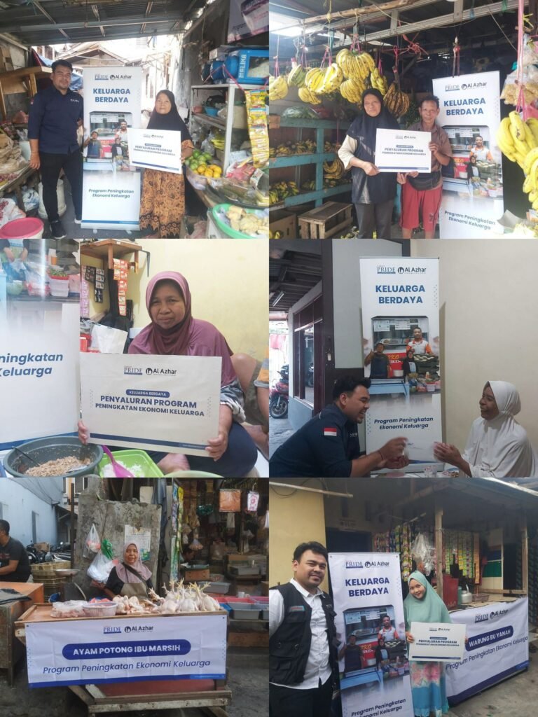 Bantu Tingkatkan Ekonomi Keluarga, LAZ Al Azhar Salurkan Modal untuk UMKM