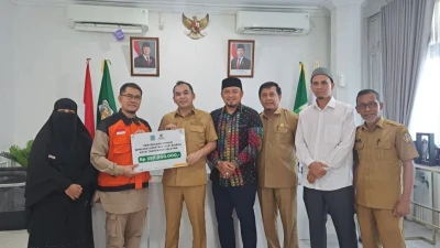 Baznas Tangsel Salurkan Bantuan Kemanusiaan untuk Korban Banjir di Aceh