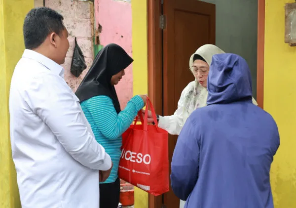 Wabup Tangerang Tinjau Renovasi RTLH di Sukabakti