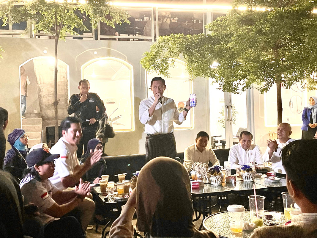 Wagub Banten Dampingi Menko AHY Diskusi Ekonomi Kreatif