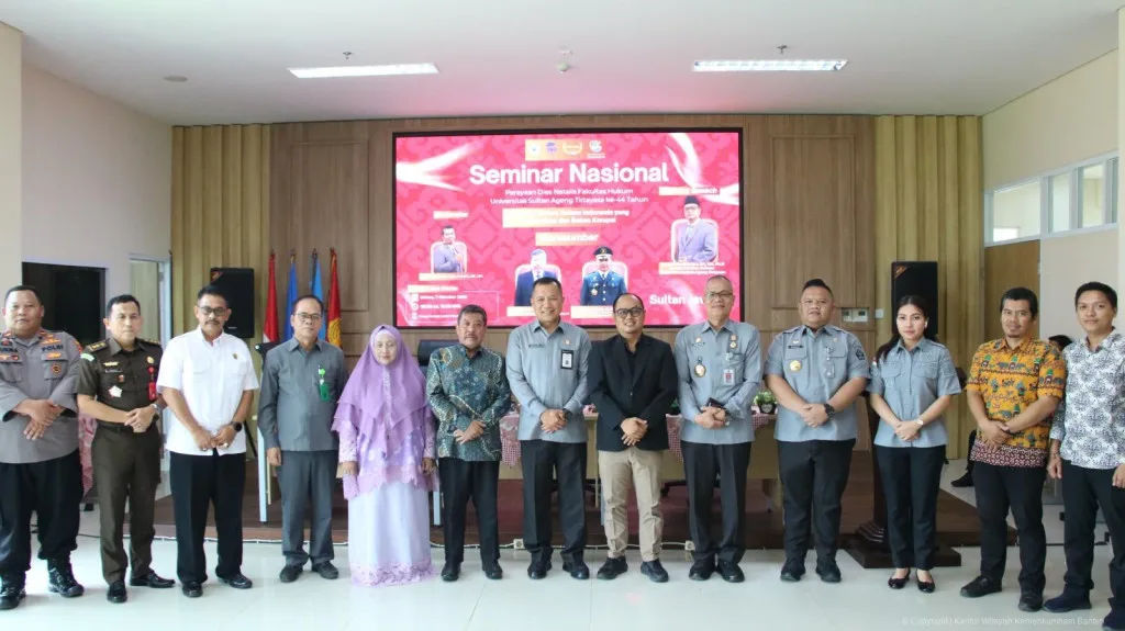 FH Untirta Gelar Kuliah Umum: Wujudkan Sistem Hukum Berkeadilan dan Bebas Korupsi