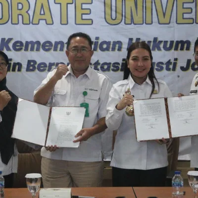 Kanwil Kemenkumham Banten Dampingi Pembahasan Dua Raperda Strategis Kota Cilegon
