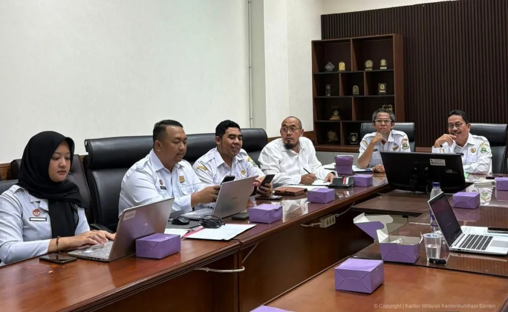 Kanwil Kemenkumham Banten Beri Masukan Strategis dalam Pembahasan Rapergub Penanaman Modal