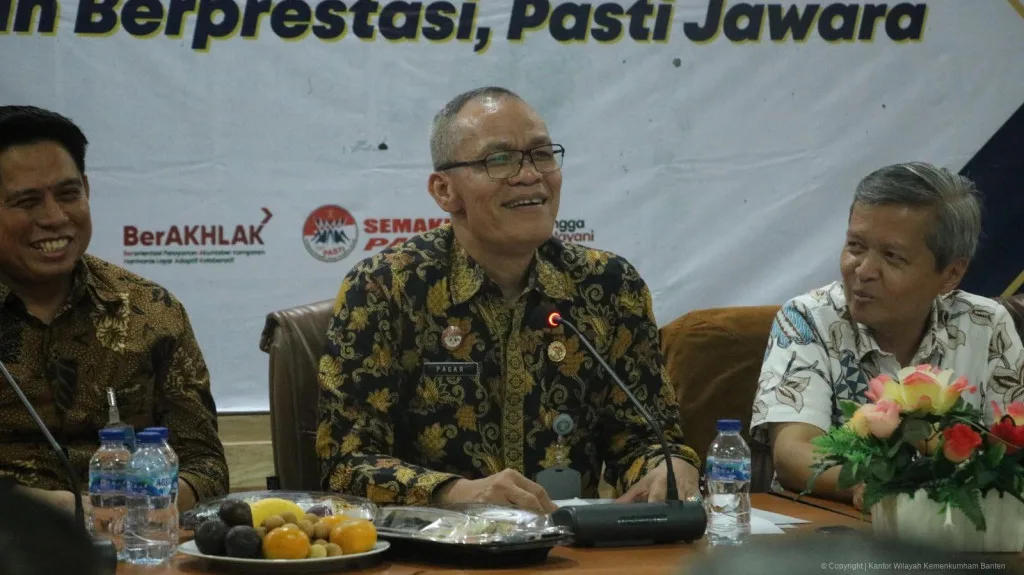 Kanwil Kemenkumham Banten Gelar Exit Meeting Pemeriksaan Terinci Kepatuhan atas Pengelolaan BMN Bersama BPK RI