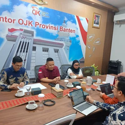 Kanwil Kemenkumham Banten dan OJK Banten Bahas Pembentukan Satgas Pengawas Fidusia