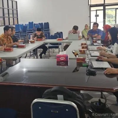 Pemkot Tangerang Selatan dan Kanwil Kemenkumham Banten Bahas Raperwal Retribusi Jasa Usaha