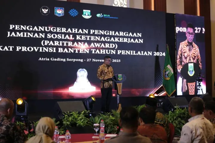 Pemkot Tangerang Raih Terbaik III Paritrana Award Banten 2024
