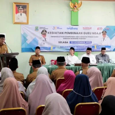 Pemkot Tangerang Perkuat Pembinaan Guru Ngaji untuk Bangun Generasi Berakhlak Mulia