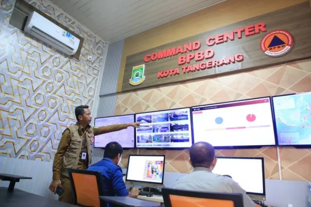 BPBD Kota Tangerang Resmikan Pusdalops Command Center Dilengkapi Sistem City Emergency Response