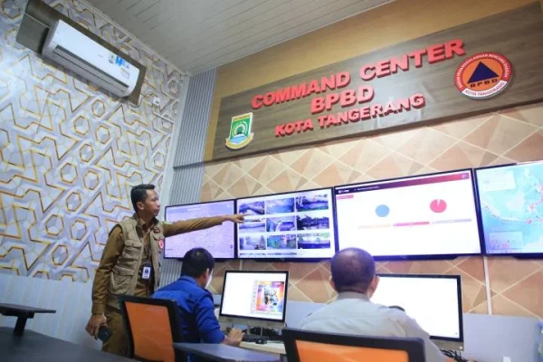 BPBD Kota Tangerang Siagakan Command Center 24 Jam Antisipasi Cuaca Ekstrem