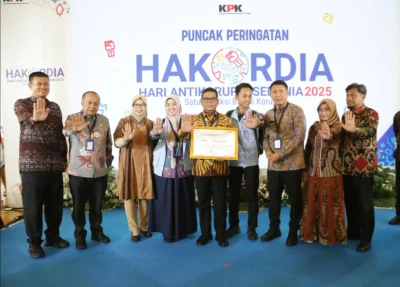 Pemprov Banten Raih Terbaik I FORPAK API pada Hakordia 2025