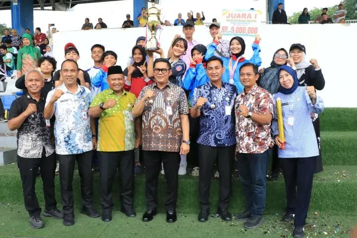 Kecamatan Tangerang Juara Umum Popkot 2025, Ajang Perdana Berjalan Sukses