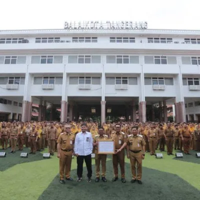 Pemkot Tangerang Raih Peringkat III dalam Pencegahan Korupsi 2025 dari KPK