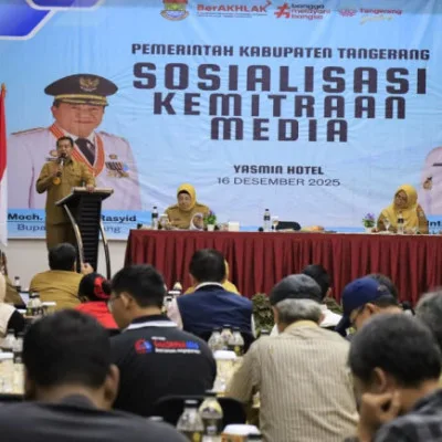 Pemkab Tangerang Perkuat Sinergi dengan Media melalui Sosialisasi Kemitraan