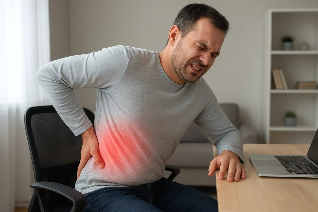 Nyeri Punggung Akibat Duduk Lama? Coba Ubah Postur Kerja