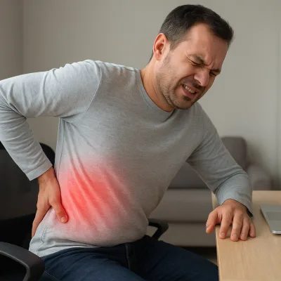 Nyeri Punggung Akibat Duduk Lama? Coba Ubah Postur Kerja