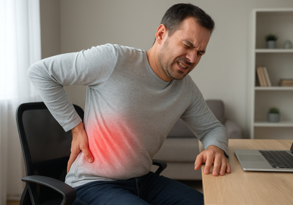 Nyeri Punggung Akibat Duduk Lama? Coba Ubah Postur Kerja