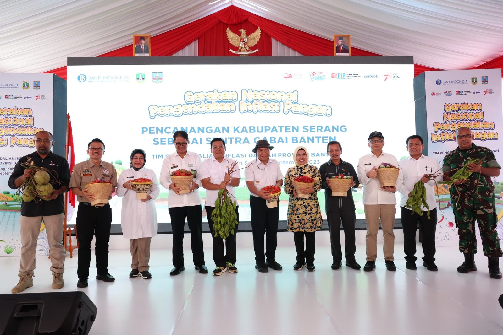 Tekan Inflasi, Pemprov Banten Gencarkan Penanaman Cabai