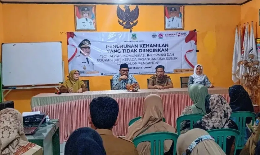 DP3AKKB Banten Luncurkan Kampanye Pencegahan Seks Bebas untuk Mencegah Kehamilan yang Tidak Diinginkan dan Stunting