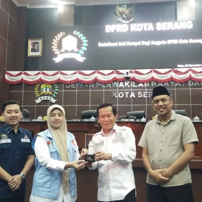 DPRD Kota Serang Tegaskan Komitmen Wujudkan Pemerintahan Bersih dan Bebas Korupsi