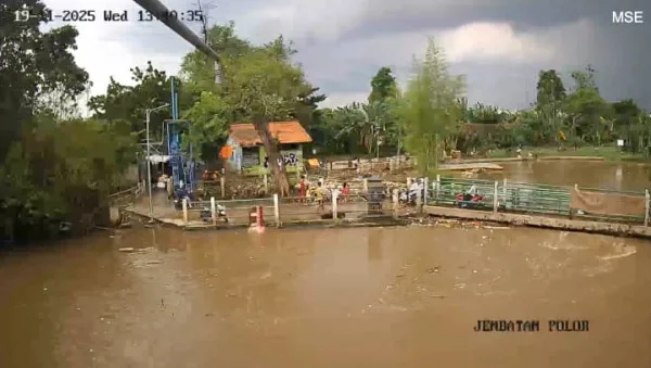 Pemkot Tangerang Fokus Tangani Banjir di Bendungan Polor, Ketinggian Air Capai Level Awas