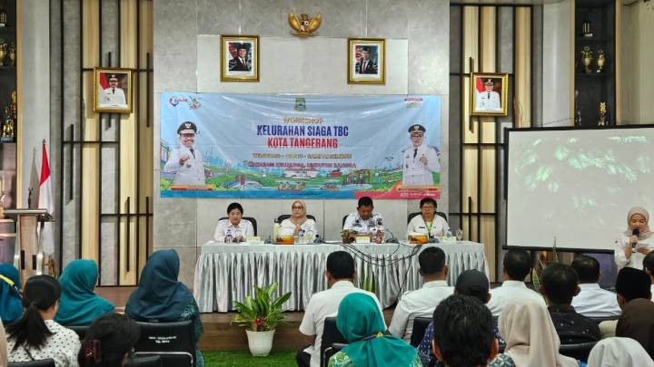 Dinkes Kota Tangerang Gelar Workshop Kelurahan Siaga TBC di Kecamatan Neglasari