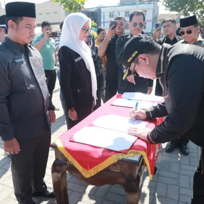 Wali Kota Serang Lantik 269 Pejabat di Pasar Kepandean, Tekankan Kinerja dan Disiplin ASN