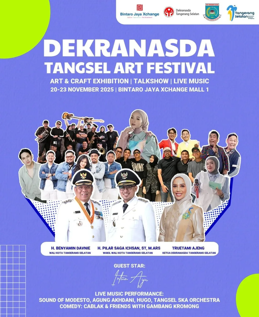 Dekranasda Tangsel Hadirkan “Tangsel Art Festival 2025” di BXc Mall