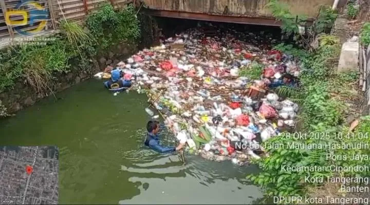 DPUPR Kota Tangerang Gencarkan Normalisasi Sungai Antisipasi Banjir di Musim Penghujan